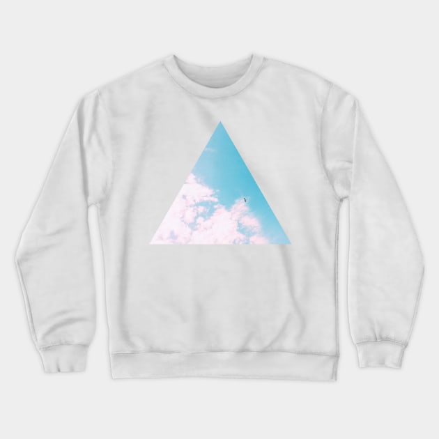 Sky on Fire Crewneck Sweatshirt by Cassia